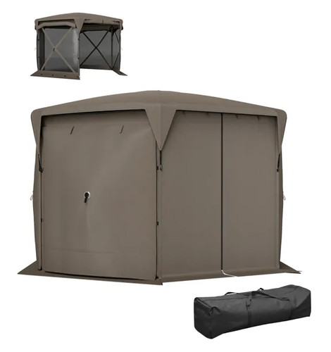 Fabric awning grey - fabric,